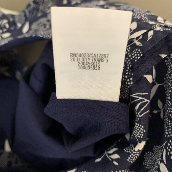 Janie & Jack Girls 3 3T Romper Jumpsuit Navy Blue Ruffle Summer Spring - Picture 12 of 16